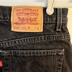 Levi’s 512 Black Jeans